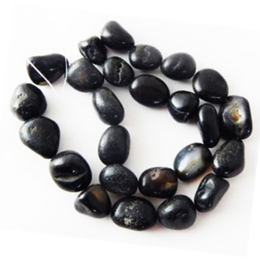 Picture of Black Agate Gem Stone Tumble 