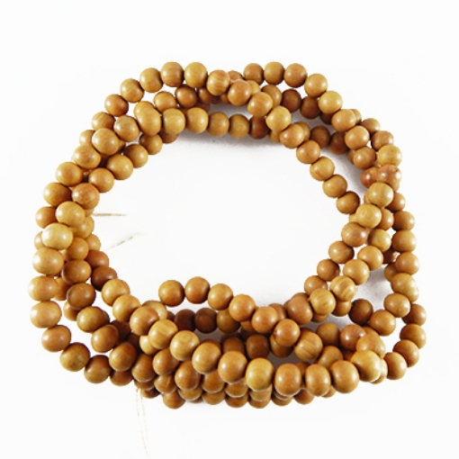 White Sandalwood Beads 7mm