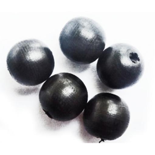 Picture of Ebony Wood Beads 11mm
