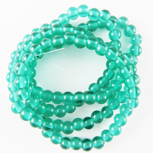 Picture of Glass Mala Beads 6mm Round