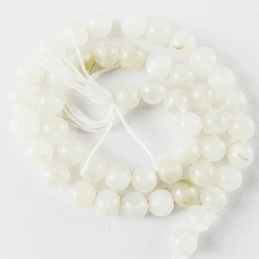 White Moonstone 6mm round