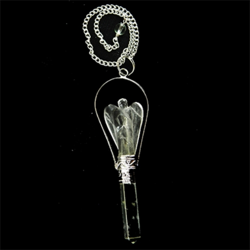 Picture of Crystal Pendulum with Metal Chain