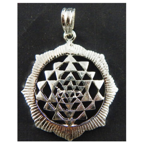 Sri yantra Metal Pendant
