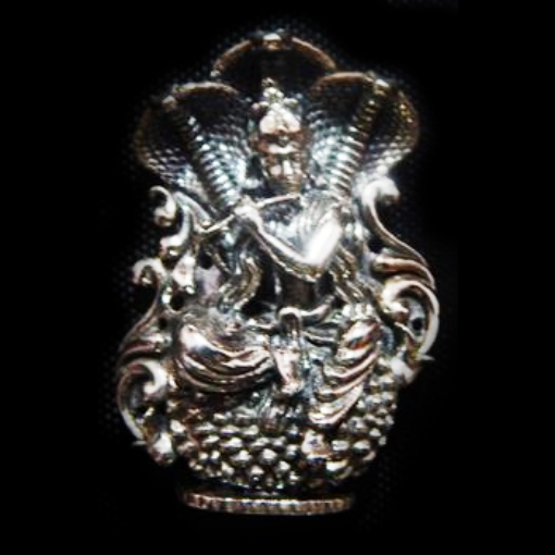 Picture of Sterling Silver Krishna Idol