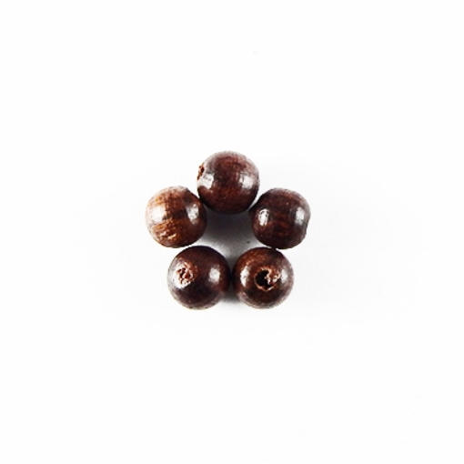 Picture of Rose Wood Beads 5mm