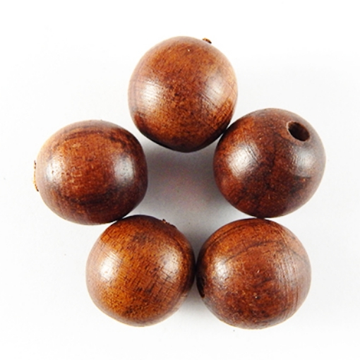 Picture of Rose Wood Beads 18mm