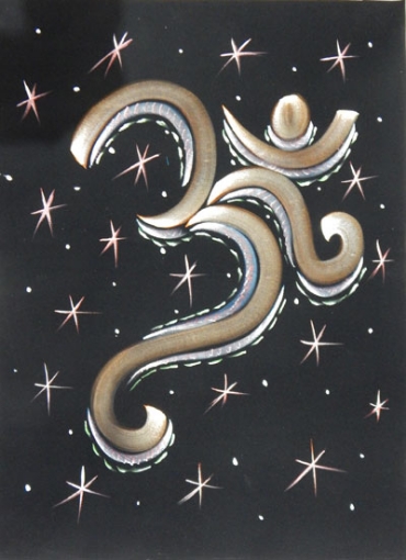 Picture of Hand Painted OM (AUM)