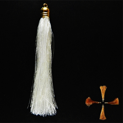 10cm Silk Tassel with Cap
