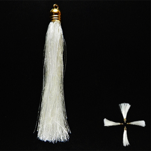 10cm Silk Tassel with Cap