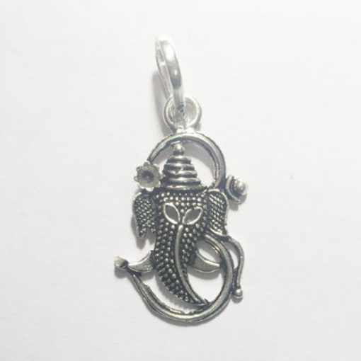 Picture of Ganesha Silver Pendant