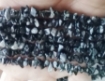 Snowflake Obsidian chips beads
