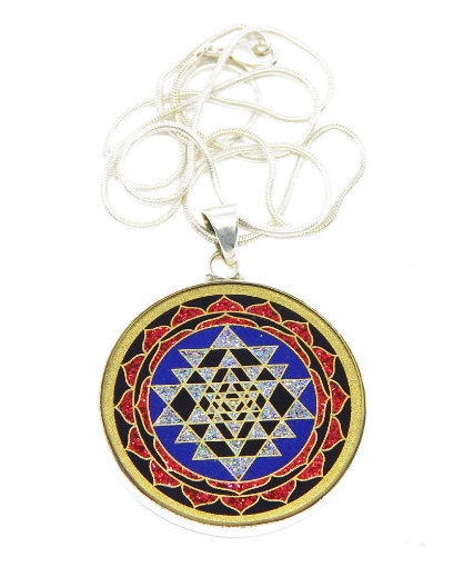 Picture of Sacred Geometry : Sri Yantra Pendant