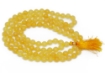 Picture of Yellow Aventurine Mala : 108+1 Beads Knotted Mala