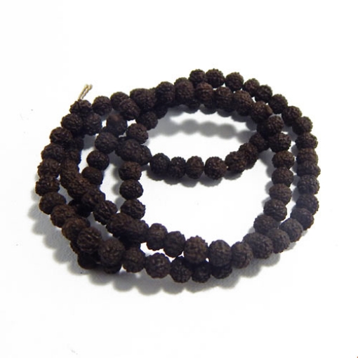 Rudraksha Beads 6mm Black