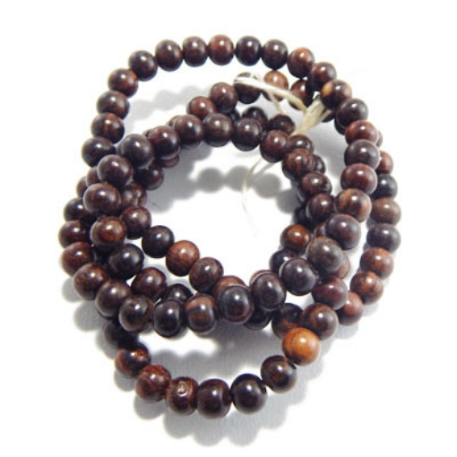 Rose Wood Beads 9mm