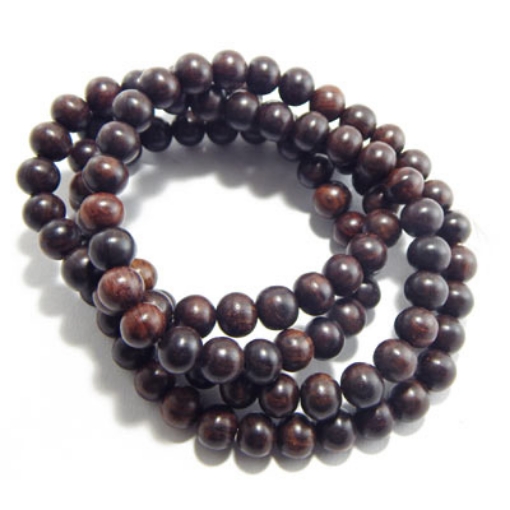 Rose Wood Beads 14mm