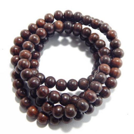 Rose Wood Beads 16mm
