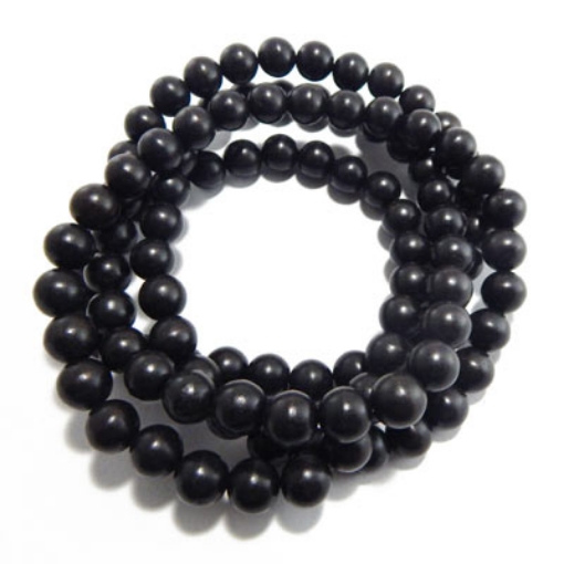Ebony Wood Beads 15mm