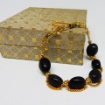 Picture of Gemstone Black Agate Bracelet