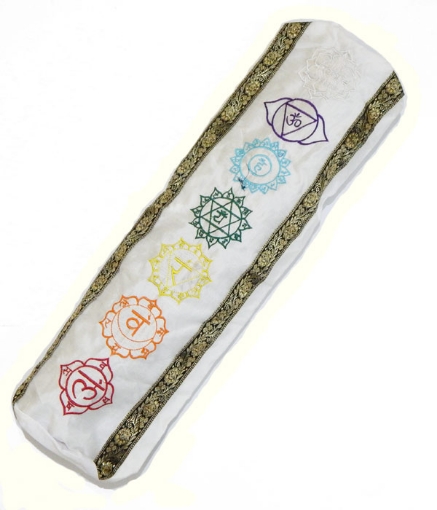 7 Chakra Embroidered Yoga Mat Bag : Yoga Mat Bag, Yoga accessories