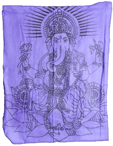 Large Size Ganesha Printed Stole