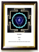 Vishuddha chakra yantra with Frame
