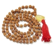 Rudraksha Mala with Citrine  Pendant