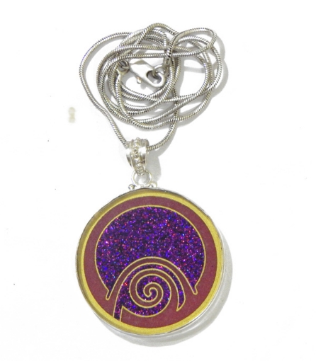 Picture of Abundance (Shefa) Sacred  Geometric Pendant