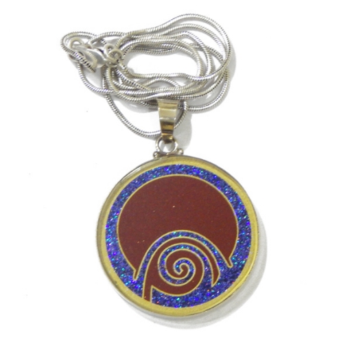 Picture of Abundance (Shefa) Sacred  Geometric Pendant 