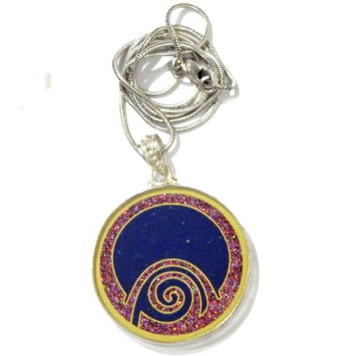 Picture of Abundance (Shefa) Sacred  Geometric Pendant