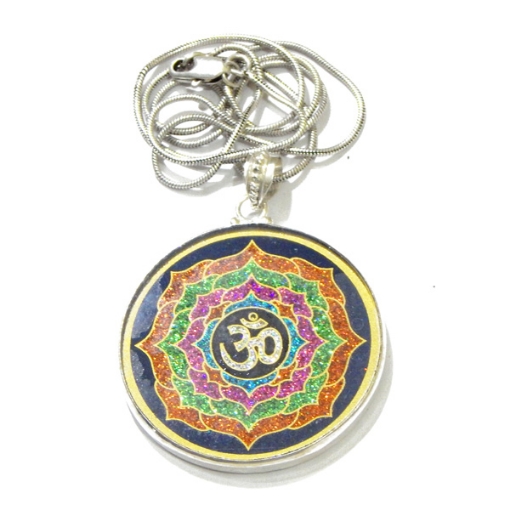 Picture of Aum (OM) Sacred Geometric Pendant