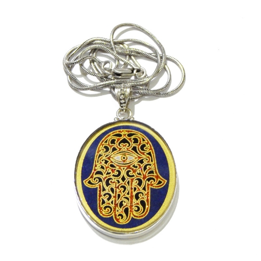 Picture of Hamsa Sacred Geometric Pendant