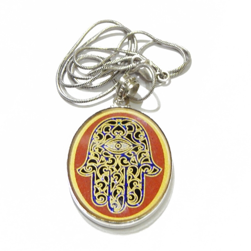 Picture of Hamsa Sacred Geometric Pendant