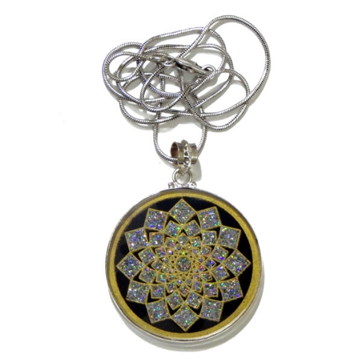 Picture of Sahasrara Sacred Geometric Pendant