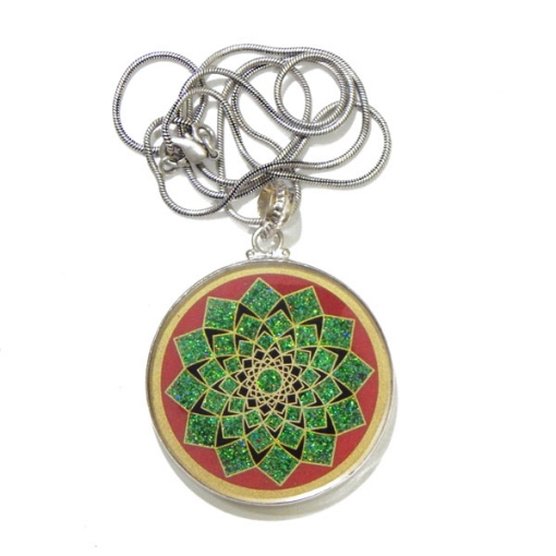 Picture of Sahasrara Sacred  Geometric Pendant