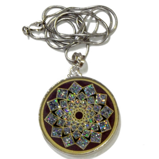 Picture of Sahasrara Sacred  Geometric Pendant