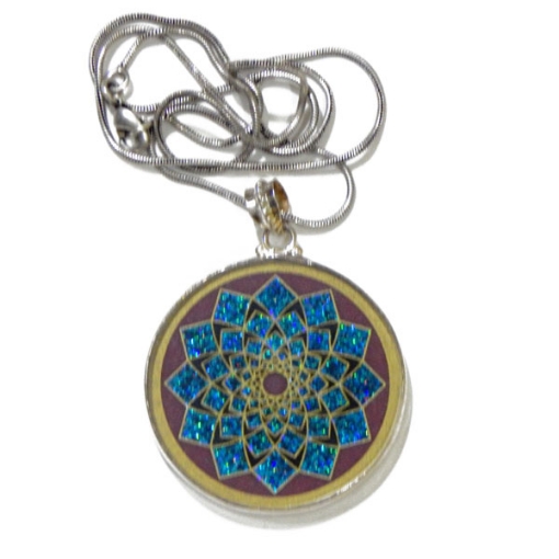 Picture of Sahasrara Sacred  Geometric Pendant