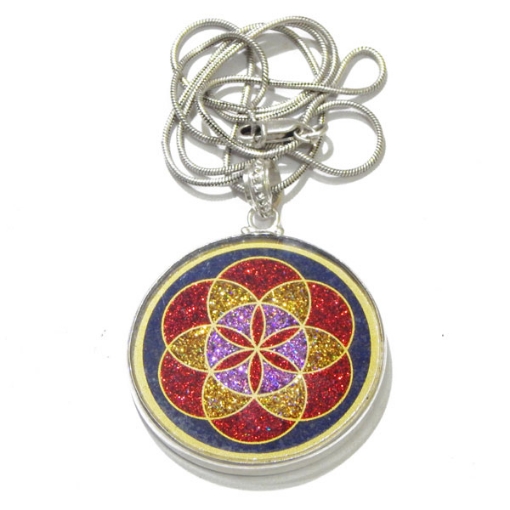 Picture of Seed Of Life Sacred  Geometric Pendant