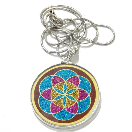 Picture of Seed Of Life Sacred  Geometric Pendant