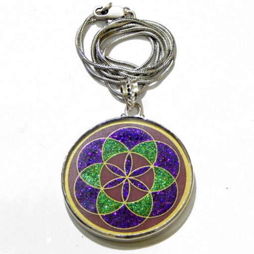 Picture of Seed Of Life Sacred  Geometric Pendant